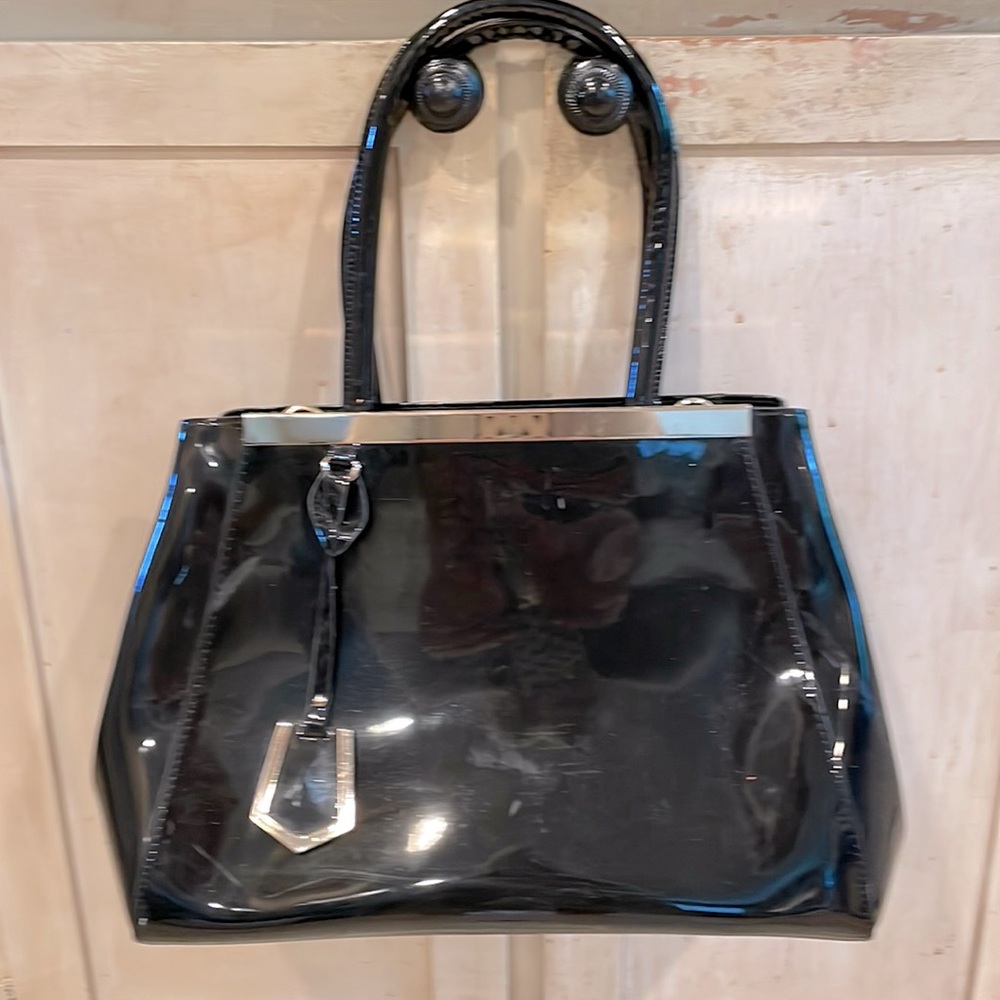 Black Patent Handbag